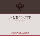 Azienda Agricola Boccadigabbia Marche Akronte Cabernet Sauvignon 2011 Front Label