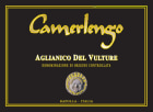 Azienda Agricola Camerlengo Aglianico del Vulture 2006 Front Label