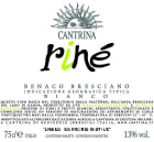 Azienda Agricola Cantrina Benaco Bresciano Rine Bianco 2012 Front Label
