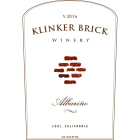 Klinker Brick Albarino 2016 Front Label