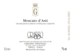 Grasso Fratelli Moscato d'Asti 2015 Front Label