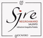 Mocavero Salento Sjre Negroamaro 2014 Front Label