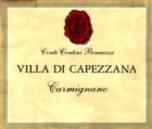 Capezzana Villa di Carmignano 1995 Front Label