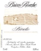 Ceretto Barolo Bricco Rocche 1996 Front Label