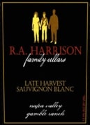 R.A. Harrison Late Harvest Sauvignon Blanc 2014 Front Label