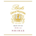 Best's Great Western Bin No 0 Shiraz 2014 Front Label