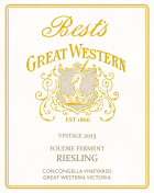 Best's Great Western Foudre Ferment Concongella Vineyard Riesling 2013 Front Label