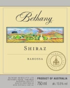 Bethany Wines Shiraz 2013 Front Label