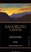 Saucelito Canyon Estate Zinfandel 2004  Front Label