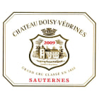 Chateau Doisy Vedrines Sauternes 2009 Front Label