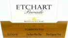 Etchart Privado Torrontes 2010 Front Label