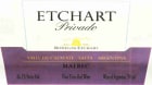 Etchart Etchart Privado Malbec 2010 Front Label