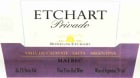 Etchart Etchart Privado Malbec 2015 Front Label
