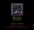 Robert Biale Vineyards Palisades Vineyard Petite Sirah 2009 Front Label