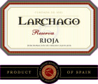 Bodegas Larchago Reserva 2009 Front Label