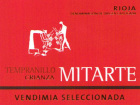 Bodegas Mitarte Vendimia Seleccionada Tempranillo Crianza 2009 Front Label