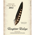 Raptor Ridge Estate Pinot Noir 2012 Front Label