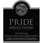 Pride Mountain Vineyards Chardonnay (375ML half-bottle) 2009 Front Label