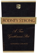 Rodney Strong A True Gentlemans Port 2008 Front Label