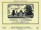 Chateau Cantemerle  1986 Front Label