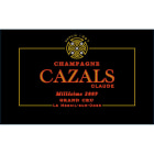 Cazals Millesime Grand Cru 2009 Front Label