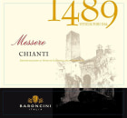 Cantine Baroncini Chianti Messere 2010 Front Label