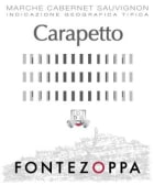 Fontezoppa Marche Carapetto Rosso 2012 Front Label