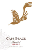Cape Grace Wines Shiraz 2013 Front Label