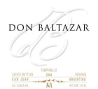 Casa Montes Bodega & Vinedos Don Baltazar Tempranillo 2004 Front Label
