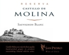 Castillo de Molina San Pedro Reserva Sauvignon Blanc 2011 Front Label