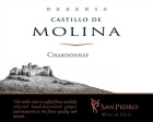 Castillo de Molina San Pedro Reserva Chardonnay 2013 Front Label