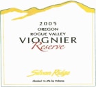 Silvan Ridge Reserve Viognier 2005 Front Label