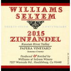 Williams Selyem Papera Vineyard Zinfandel 2015 Front Label