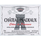 Chateau Pradeaux Cotes de Provence Rose 2016 Front Label