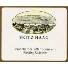 Fritz Haag Brauneberger Juffer Sonnenuhr Spatlese 2005 Front Label