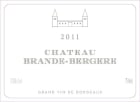 Chateau Brande-Bergere Bordeaux Superieur 2011 Front Label