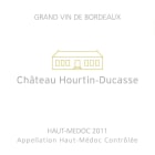 Chateau Hourtin-Ducasse Haut-Medoc 2011 Front Label