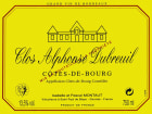 Chateau Les Jonqueyres Clos Alphonse Dubreuil 2005 Front Label