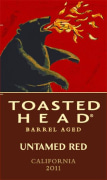 Toasted Head Untamed Red 2011 Front Label