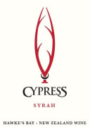 Cypress Wines Ltd. Syrah 2013 Front Label