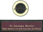 Kim Crawford Te Awanga Merlot 1999 Front Label