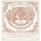 Chateau Pichon-Longueville Baron  1998 Front Label