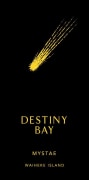 Destiny Bay Wine  Waiheke Island Mystae 2013 Front Label