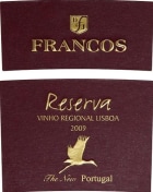 DFJ Vinhos Reserva Tinto 2009 Front Label