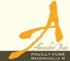 Domaine Alexandre Bain Pouilly-Fume Mademoiselle M 2014 Front Label