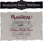 Domaine Beau Mistral Rasteau Selection Vieilles Vignes 2007 Front Label