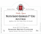 Domaine Bruno Clavelier Nuits-St-Georges Aux Cras Vieilles Vignes Premier Cru 2012 Front Label