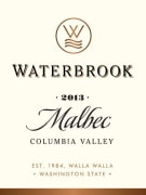 Waterbrook Malbec 2013 Front Label