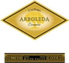 Arboleda Carmenere 1999 Front Label