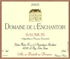 Domaine de L'Enchantoir Saumur Rouge 2005 Front Label